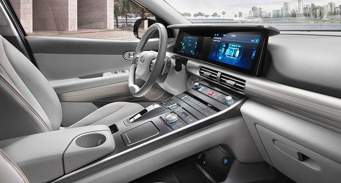 Interior del Hyundai Nexo