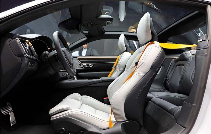 Interior del Polestar 1