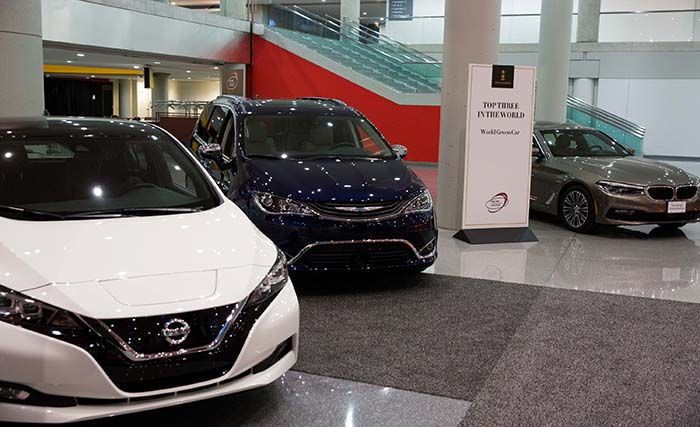 Los tres finalistas del World green car 2018
