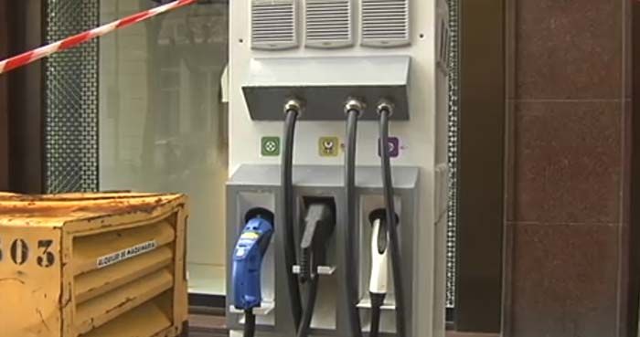 baterías coches eléctricos puntos de carga