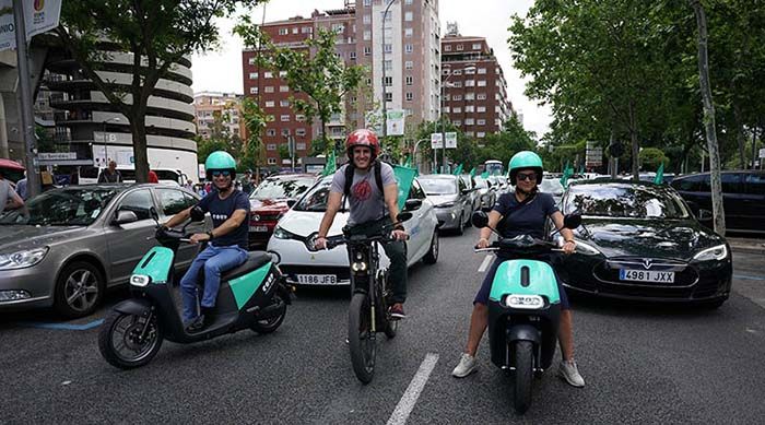 V Marcha del Vehículo Eléctrico en Madrid en VEM 2018