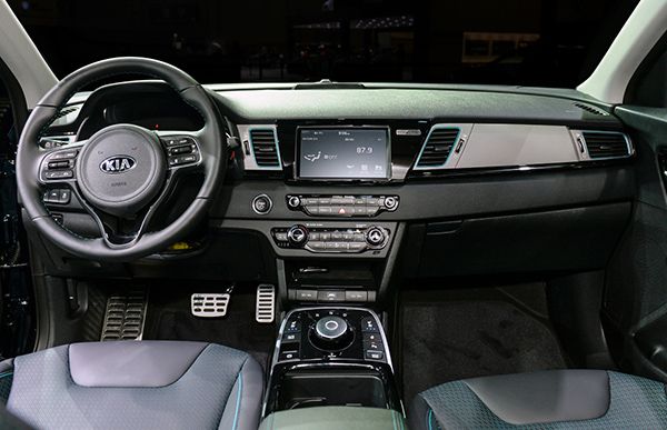 Interior del Kia Niro EV