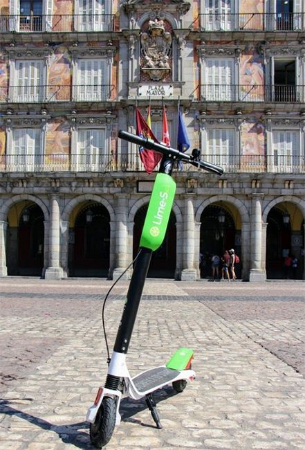 Patinete eléctrico de Lime