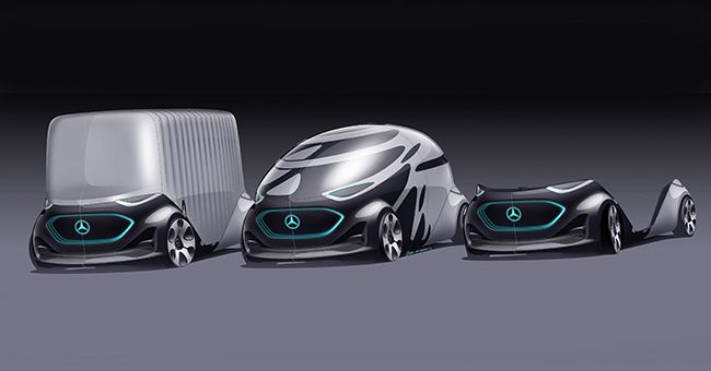 Mercedes Benz Vans Vision URBANETIC