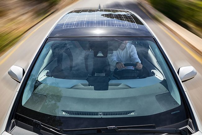 Prius Prime con paneles fotovoltaicos