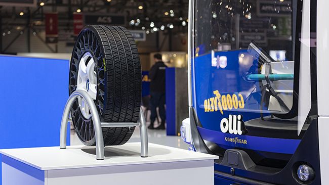 Goodyear provee de neumáticos a Olli