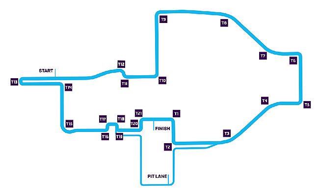 Circuito de Roma. Séptima carrera de la Fórmula E.