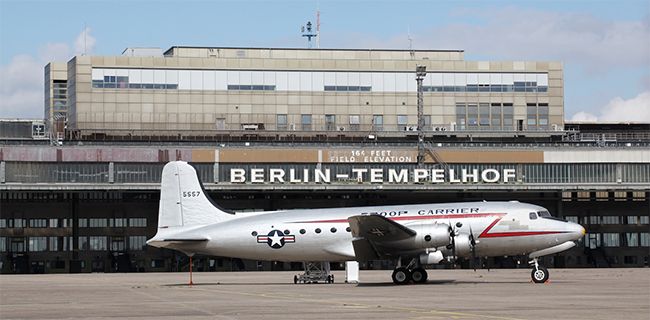 Aeropuerto Tempelhof de Berlín, un lugar histórico y todo un símbolo de libertad para la ciudad.