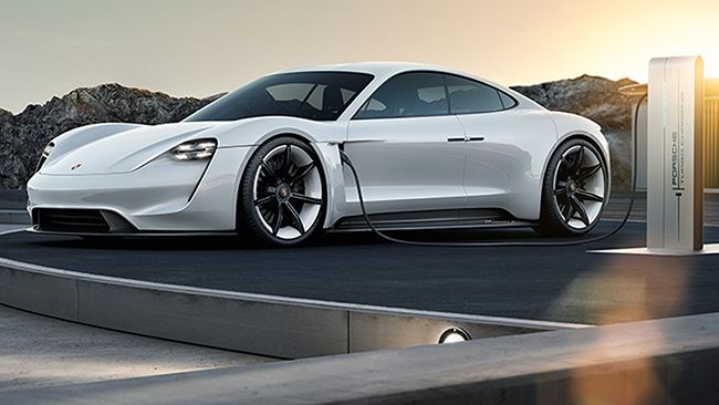 El Mission E es el prototipo en el que se ha basado el desarrollo del Porsche Taycan.