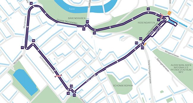 Undécima carrera de la Fórmula E. Circuito de Berna