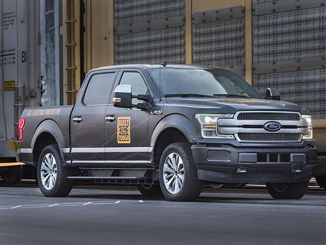 Pick-up eléctrica Ford F-150.
