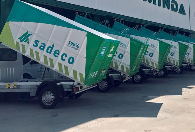 Los vehículos Maxus EV80 son los primeros de estas características incorporados a una flota de gestión de residuos en España.