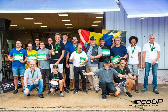 Ganadores del Eco Grand Prix 2018.