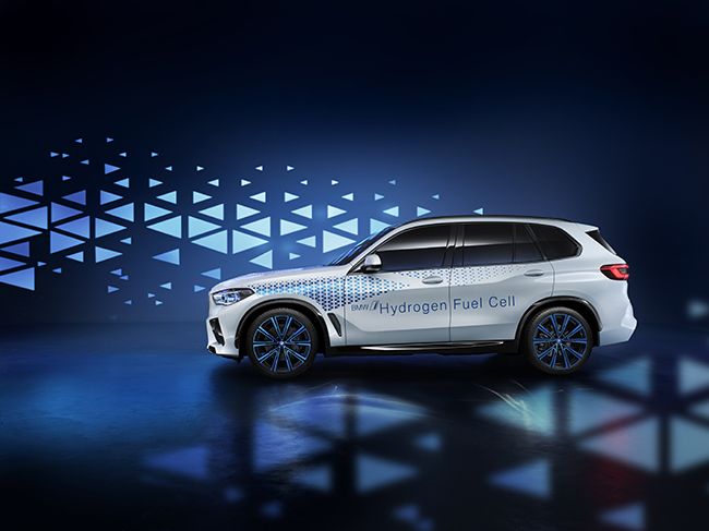 Tecnología de hidrógeno en la visión de futuro de BMW.