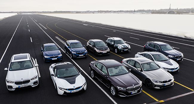 Modelos de BMW presentes en Frankfurt 2019.