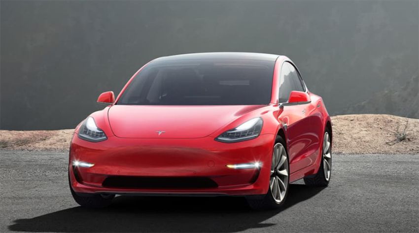 Tesla Model 3.
