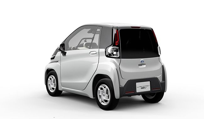 Un vehículo eléctrico biplaza, muy apropiado para trayectos cortos.