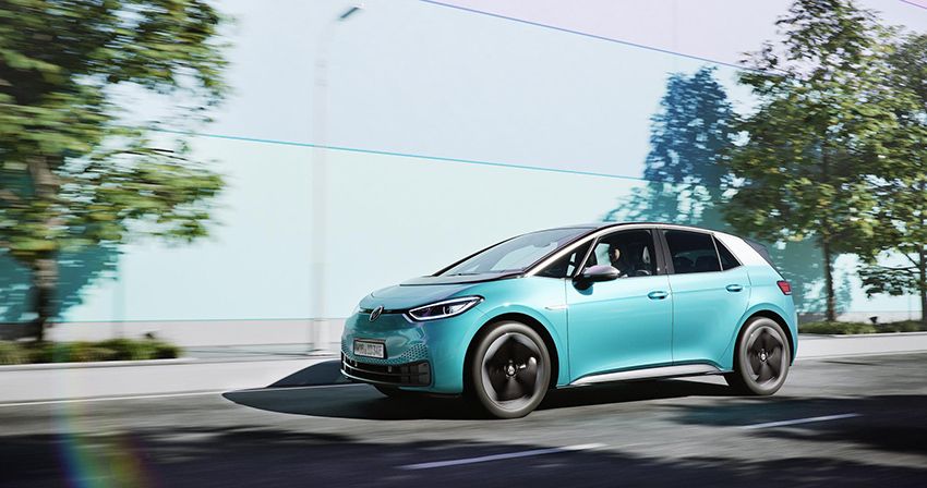 Volkswagen ID.3, un vehículo importante en la estrategia "Transform2025+" de la marca.