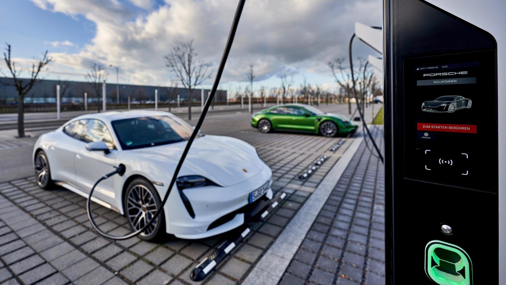 Estación de carga rápida Porsche