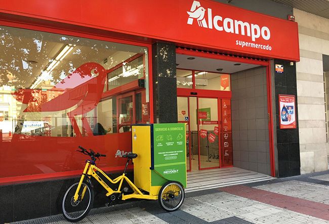 25 supermercados de Alcampo en Madrid se unen a la cartera de clientes de Revoolt. Ya contaba con los de Zaragoza y Logroño.