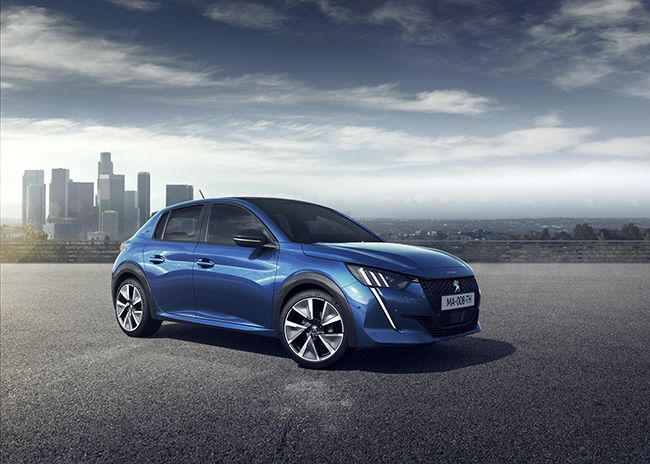 Peugeot e-208.