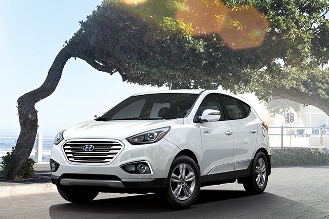 Hyundai Tucson Fuel Cell de 2015.