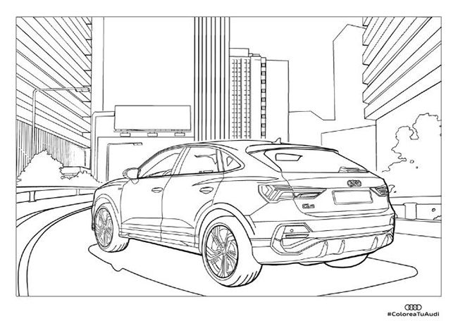 Colorea tu Audi.