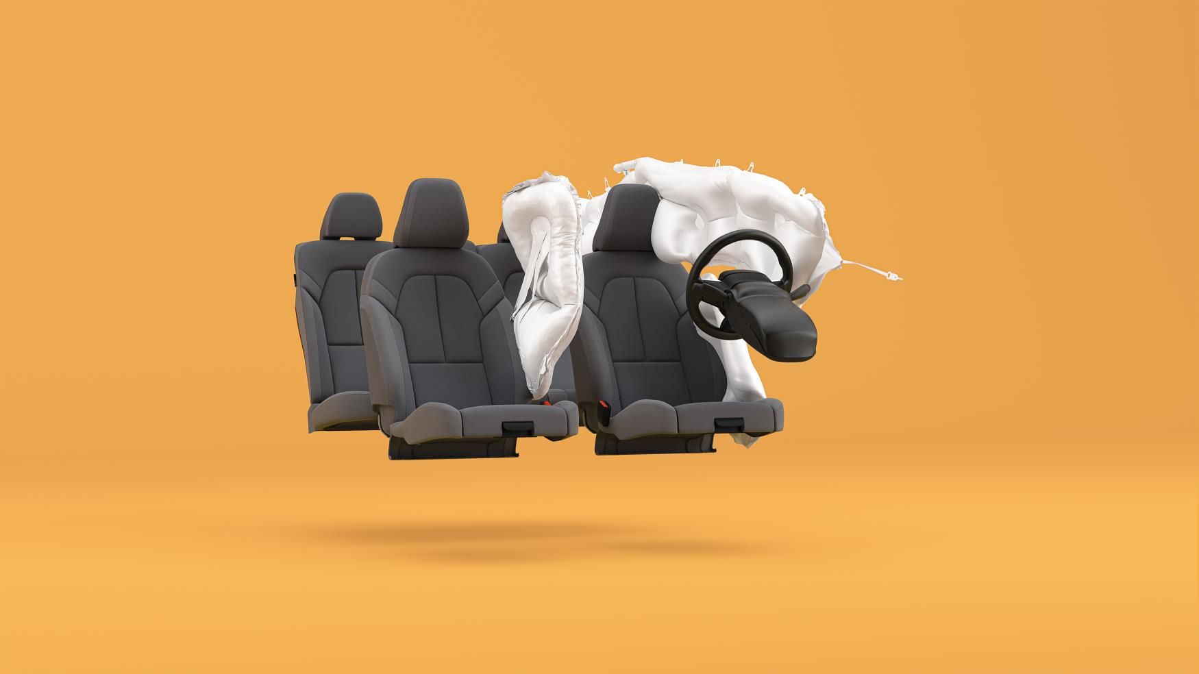 Airbags nuevos en el Polestar 2.