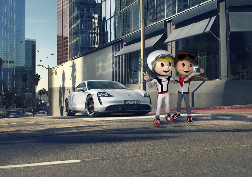 Porsche 4KIDS, la web para que los peques se entretengan durante el confinamiento.