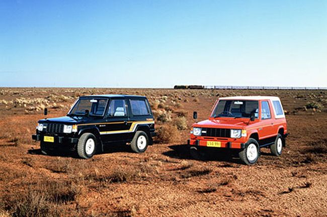 Mitsubishi Montero/Pajero de 1982, la primera generación del tt.