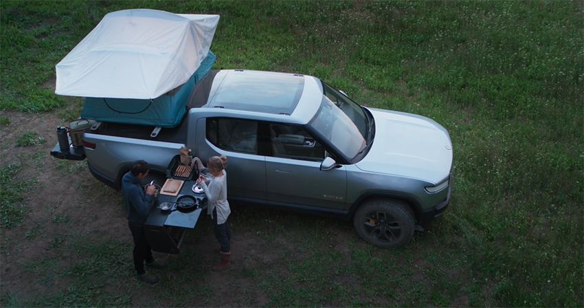 Rivian R1T, una pick-up eléctrica preparada para cualquier aventura.