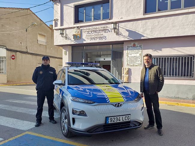 Kona eléctrico entre las flotas policiales valencianas.