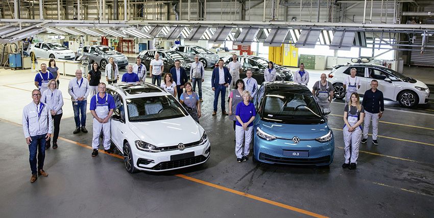 Planta de Zwickau, en Sajonia, de Volkswagen Group.