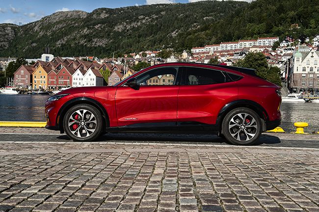 El coche ha estado de pruebas por Noruega.