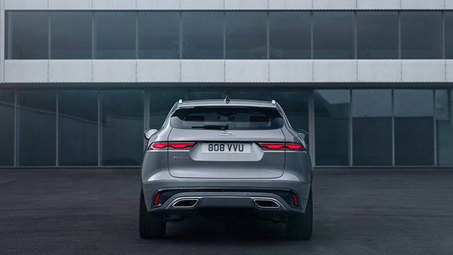 Parte trasera del nuevo Jaguar F-PACE.