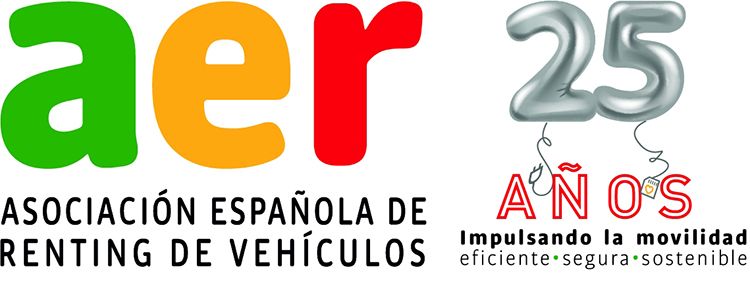 Logo del aniversario de la AER.