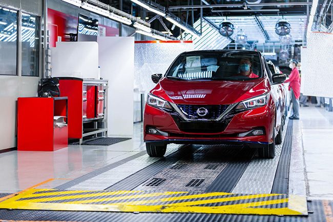 La producción del LEAF ha superado la cifra de 500.000 unidades desde su lanzamiento.