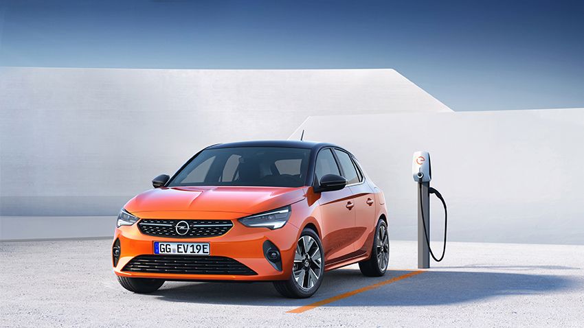 Opel Corsa-e coches pequeños electricos baratos