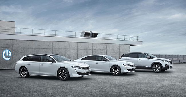Gama PHEV de Peugeot.