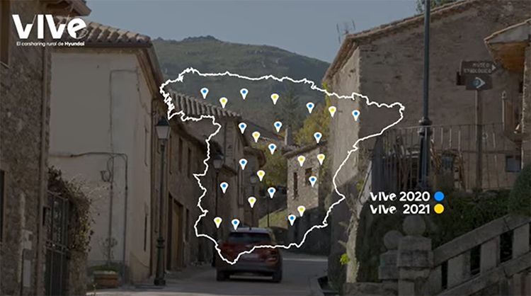 La previsión de Hyundai es que VIVe llegue a operar en más de 80 municipios antes de acabar el año.