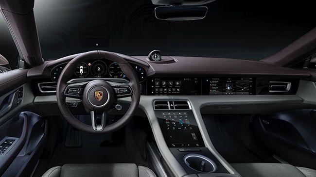 Interior del Taycan