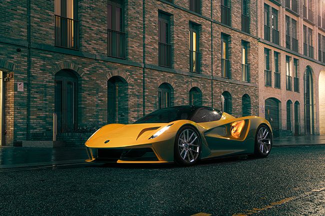 Es indiscutible la herencia del gran diseño de Lotus en el hiperdeportivo.