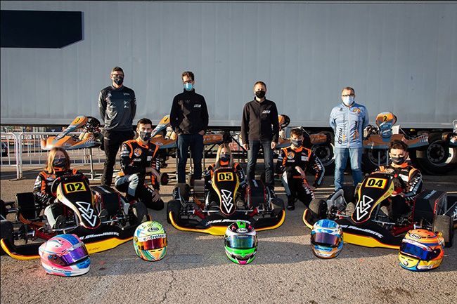 Equipos del Open de España de eKarting.