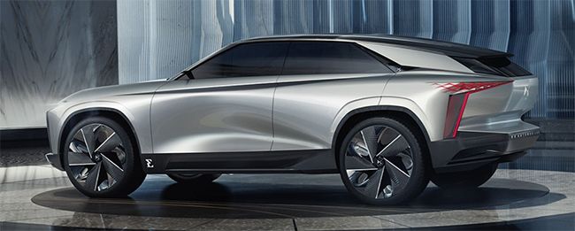 Eficiencia aerodinámica, entre las principales señas del concept car eléctrico.