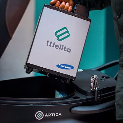 Batería extraíble Samsung que incorporan ambos modelos.