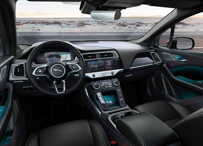 Interior I-PACE Black