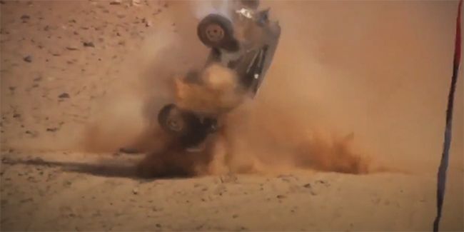 Los accidentes de la primera jornada demostraron lo duras que van a ser las carreras.