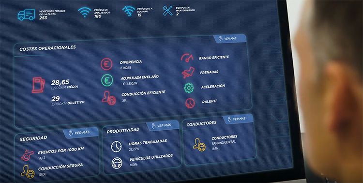 La nueva web asesora a los gestores en todo lo relacionado con las flotas.
