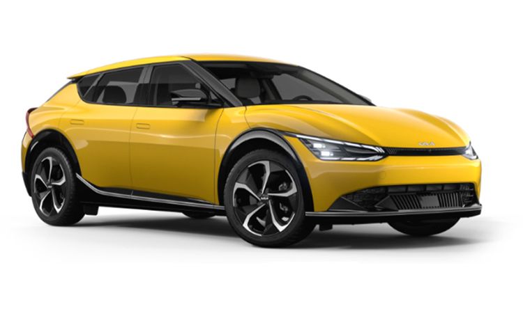 First Edition del Kia EV6 en Urban Yellow. coche elctrico
