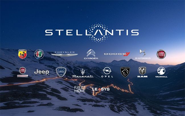 Marcas del a empresa Stellantis.